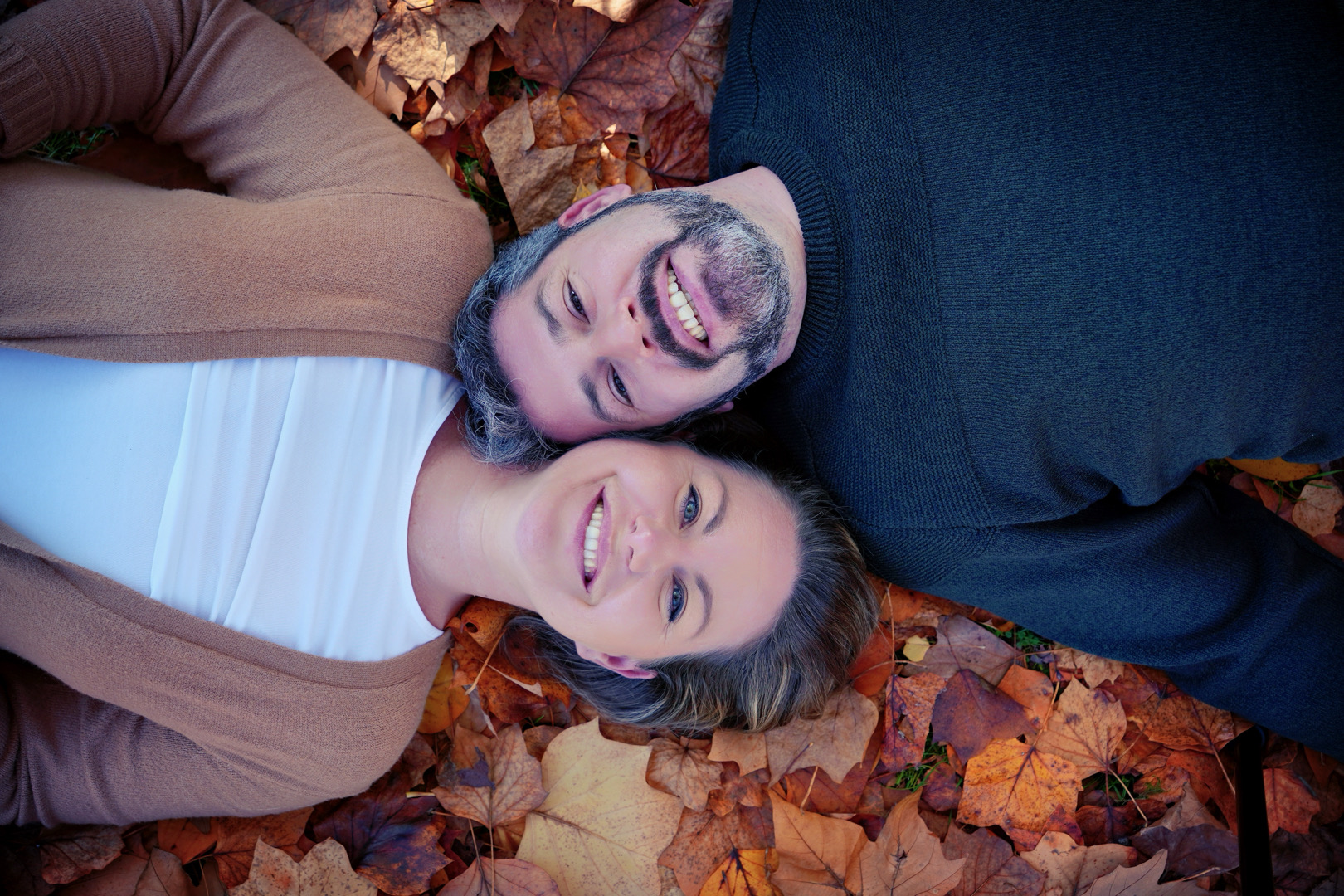 Herbstfoto Daria und Dennis